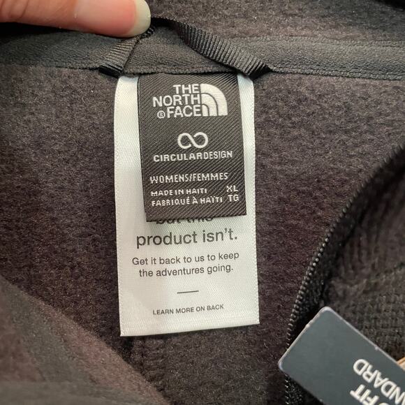 The North Face Women's Front Range Fleece Half Zip Pullover black XL - Picture 10 of 11